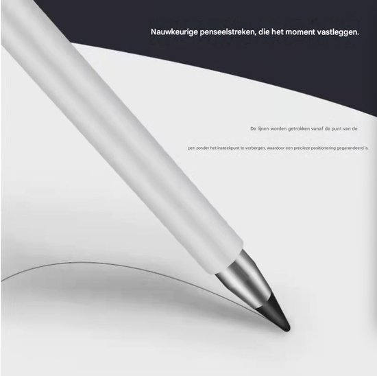 Tablet Pen voor Alle Tablets -1 Stuks - Silicone Touch Screen Pen - Stylus Pen- Capacitive Tablet Pen - Compatibel met Alle Tablets en Mobiele Telefoons -Styluspen - Tablet pen - Smartphone - Tekentablet - Touc — afbeelding 3