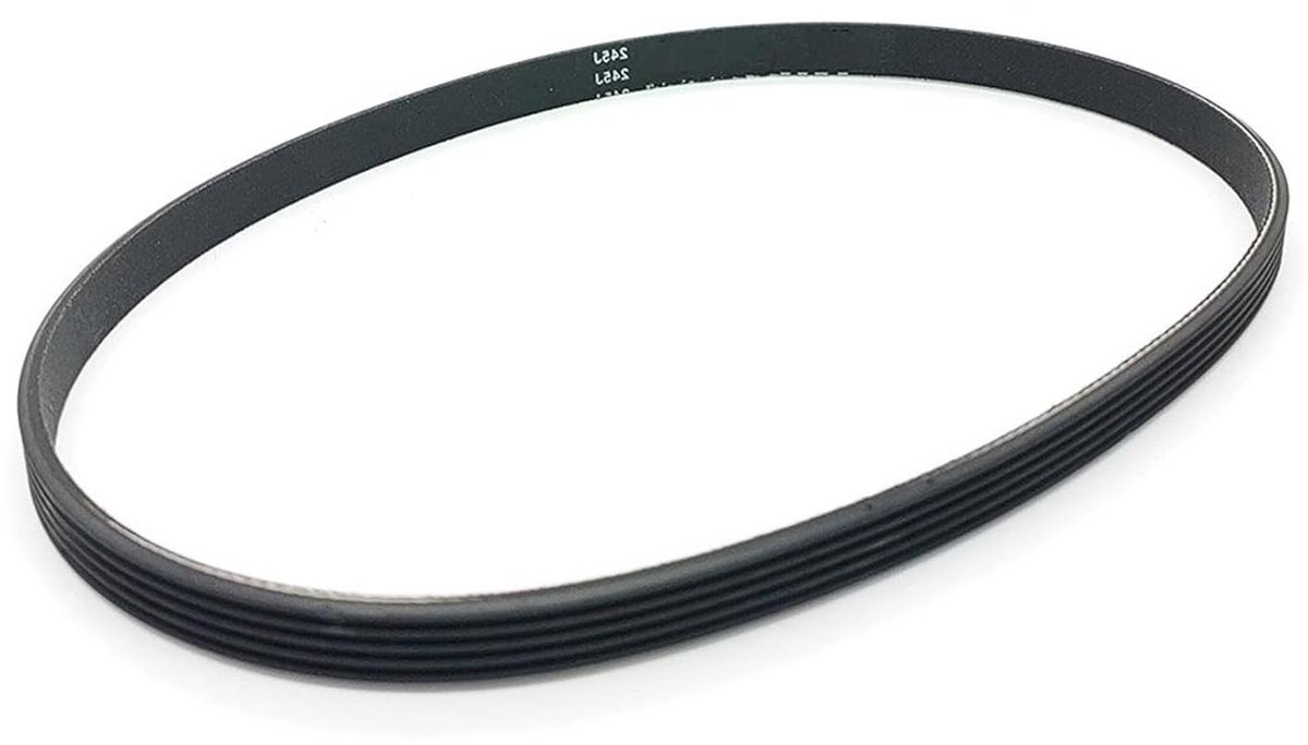 Loopband Riem - Aandrijfriem Rubber - Fitness Apparatuur - 5 Ribben Multi Groef - PJ622/245J - Zwart