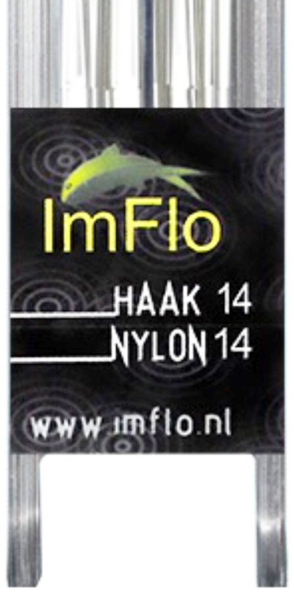 Luxe Kant-en-klaar Vistuigje Cindy 14/00 - Haak 14 - Dobber 0,75 gram Witvistuigje Wedstrijdtuigje van luxe — afbeelding 2