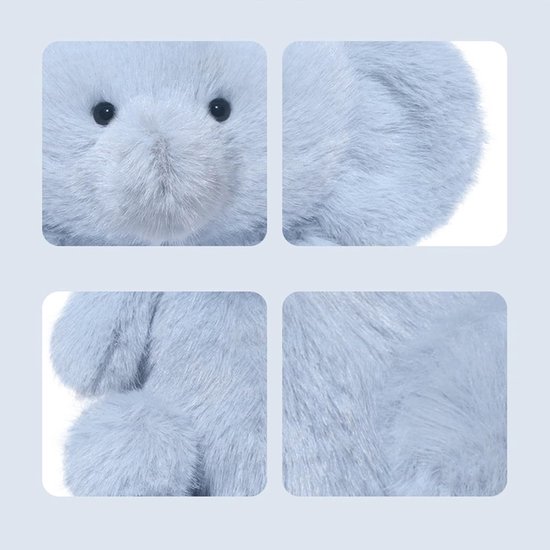 Pluche Knuffeldier - Knuffelkussen Speelgoed - Decoratief en Comfort - Extra Zacht Pluche - 22 cm - Enkel Kenmerk — afbeelding 4
