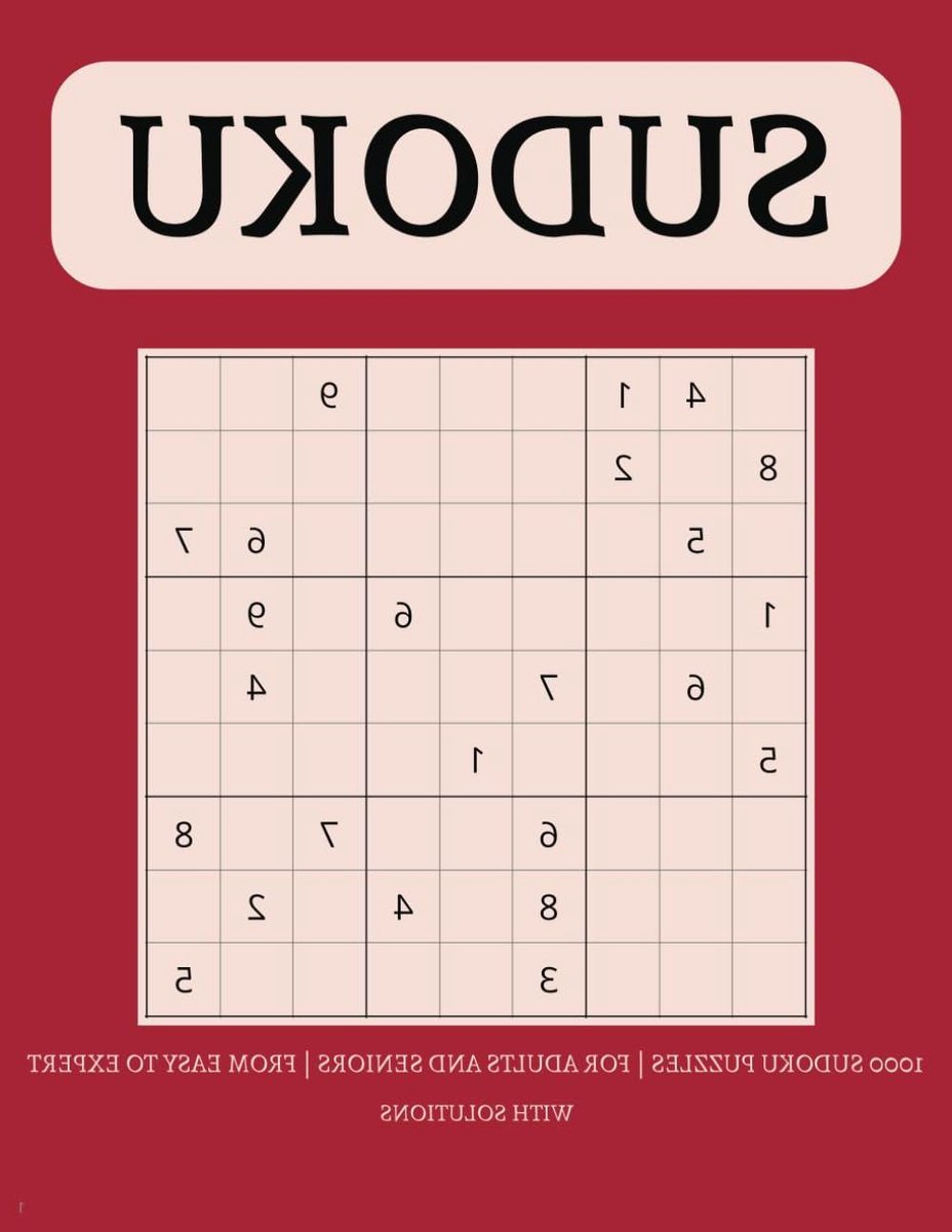 Sudoku Puzzelboek - Hersenkrakers - Brein Trainen - 1000 Puzzels - Large Print - Niet gespecificeerd