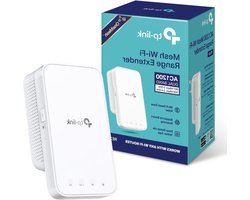 Wifi Versterker – Mesh Wifi – Betere Dekking – Dual Band – 12 cm Hoog – Wit