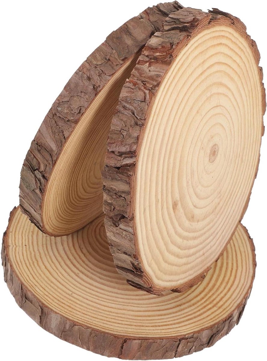 Houten Paden - Loopbruggen Buiten - Tuinieren Onderhoud - Verbind met Staalkabels - 3 Stuks - Natuurlijk Hout