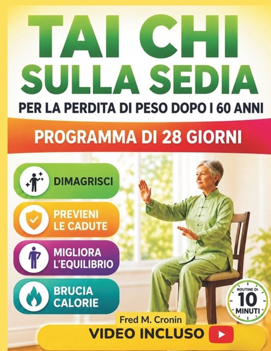 Tai CHI Sulla Sedia Per La Perdita Di Peso Dopo I 60 Anni - cover