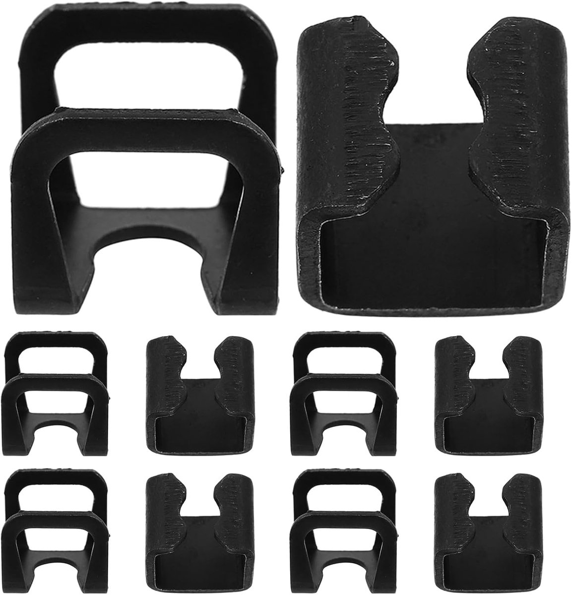 Krik Onderdelen - Reserve Clips - Auto Onderhoud - Speciaal Ontworpen - 2 Ton - Zwart