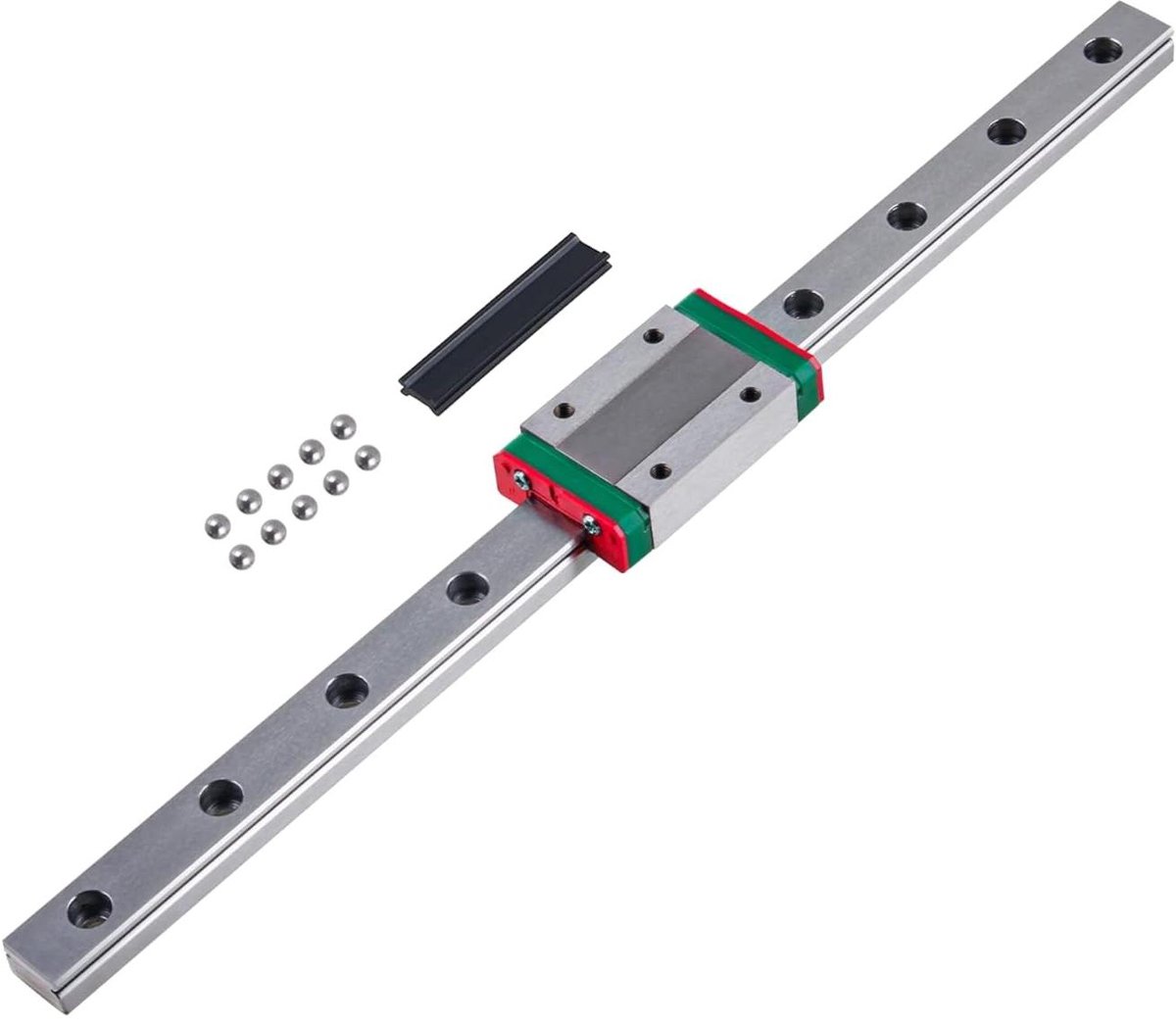 Lineaire Geleiderail - Schuifgide Blok - Nauwkeurige Beweging - 4-Punts Contact - 300 mm - Metaal
