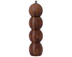 Bricard Zout- en Pepermolen - Acacia Hout - 24,5cm - Pepermolens en Zoutmolens