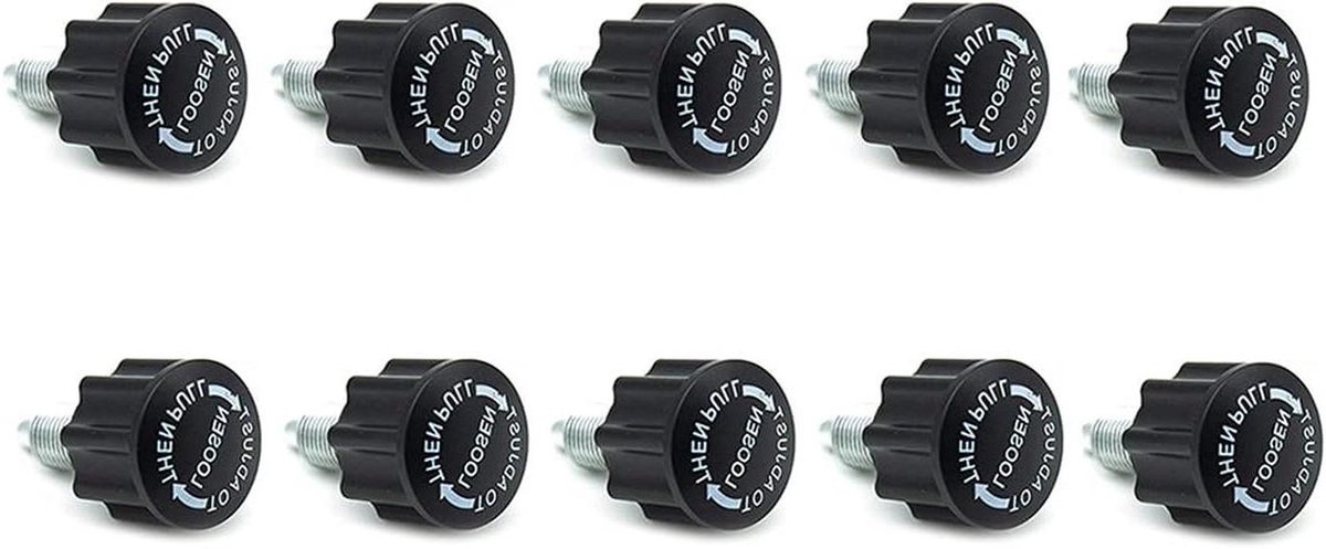 Fiets Onderdelen - Trekpen Knop - Fitness Apparaat Reparatie - 10 Stuks Set - 15 x 8 x 7 cm