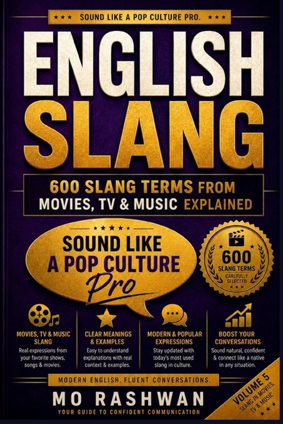 English Slang: Master American Real-Life English- English Sl ... - cover