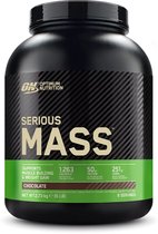 Optimum Nutrition Serious Mass - Chocolate - Mass Gainer - Weight Gainer - 2727 gram (8 servings)