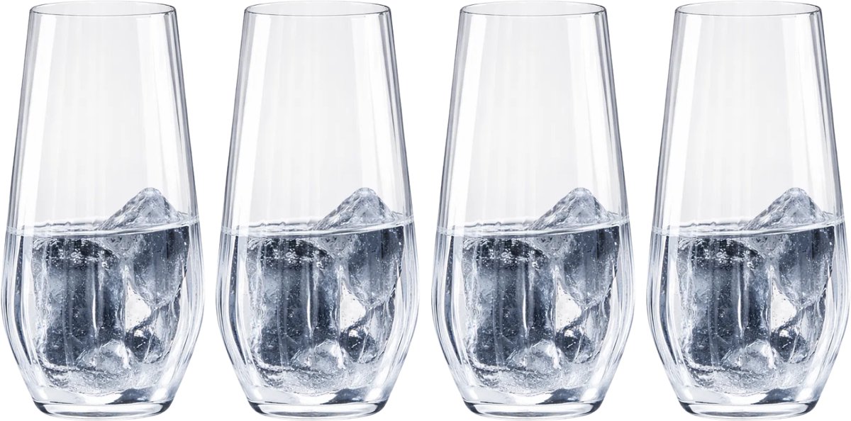 Cookinglife Longdrinkglazen Verano - 580 ml - 4 Stuks