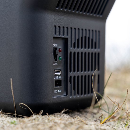 Volkstool® E8 Cool Box 8L - Elektrische Compressor Koelbox Single Zone - Koelen (Self-Organising) met Enkele Zone - Met Digitaal Display - Werkt op 12V en 230V - Eenvoudige Bediening van Merkloos — afbeelding 5