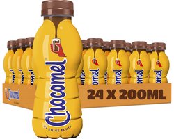 Chocomel Chocolademelk Vol Voordeelverpakking PET Flesjes 24x200ml