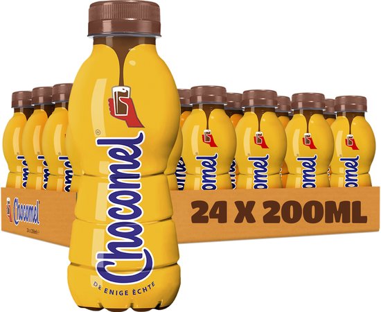 Chocomel – Chocolademelk – Flesjes – 24 x 200 ml - Voordeelverpakking