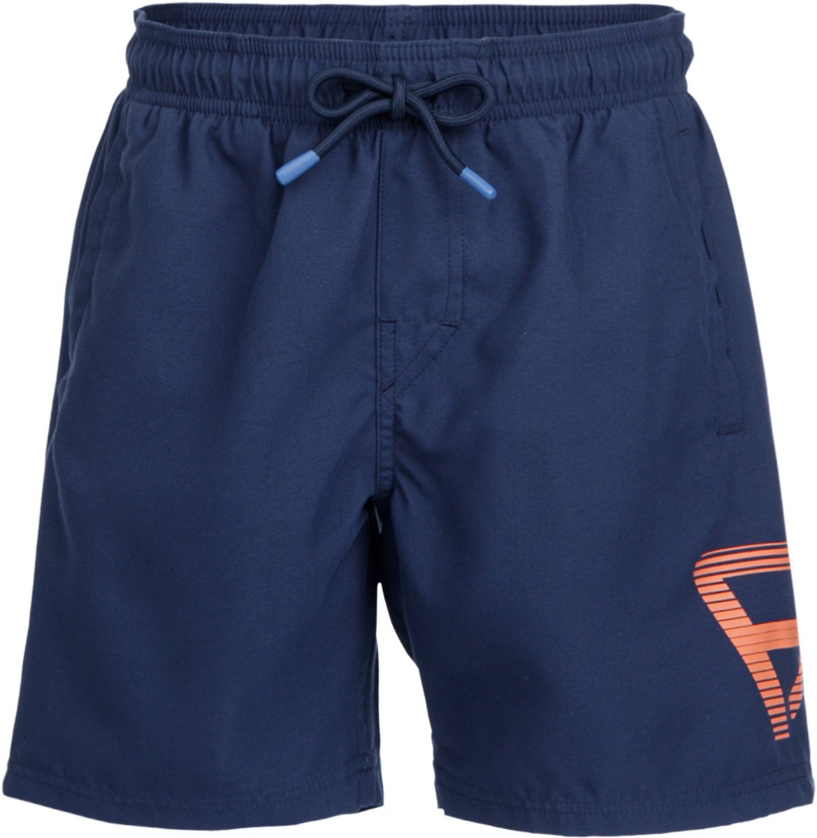 Brunotti Cestery Zwembroek Indigo Jongens- Sportieve Swim Short 4-way stretch Met Zakken 128 Blauw