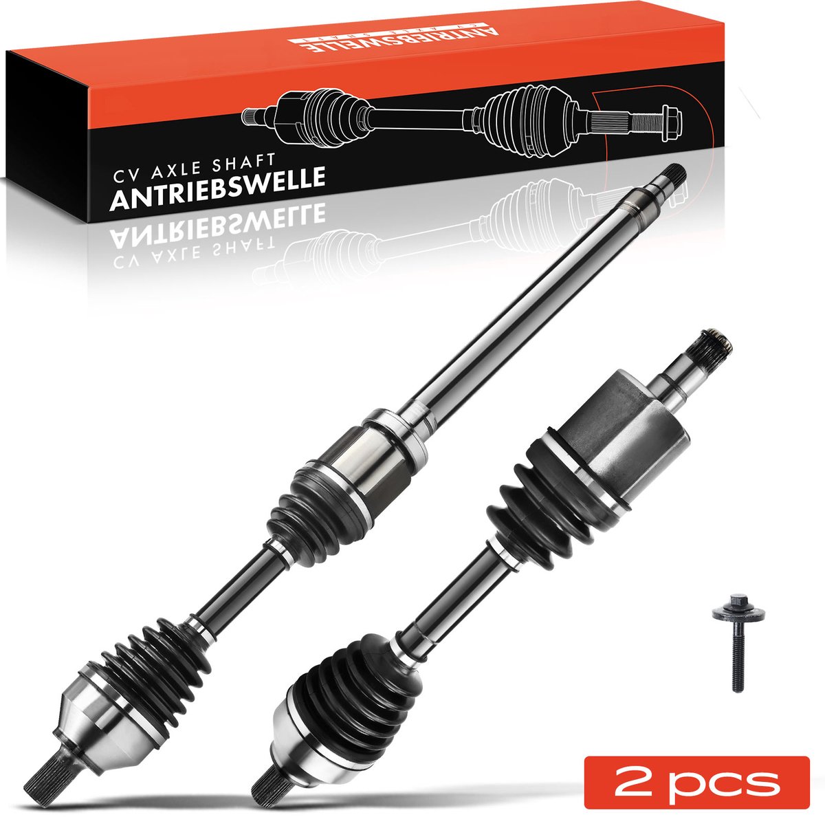 Frankberg 2x Aandrijfas Vooras voor Volvo C30 C70 II S40 II V50