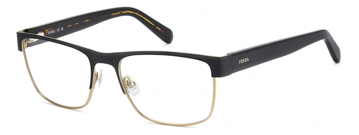 Fossil FOS 7197/G Antique gold black 56/18/145 MAN Brilmonturen