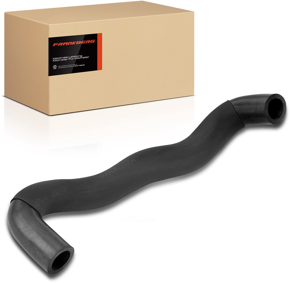 Frankberg 1x Koelslang Turbo Ladeluchtkoeler voor Opel Astra H