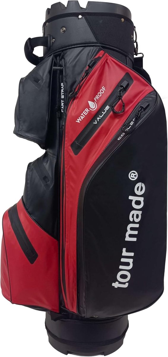 Waterdichte Golftas - Trolley Bag Organizer - Golfen met Regen - 14 Verdelers Systeem — afbeelding 5