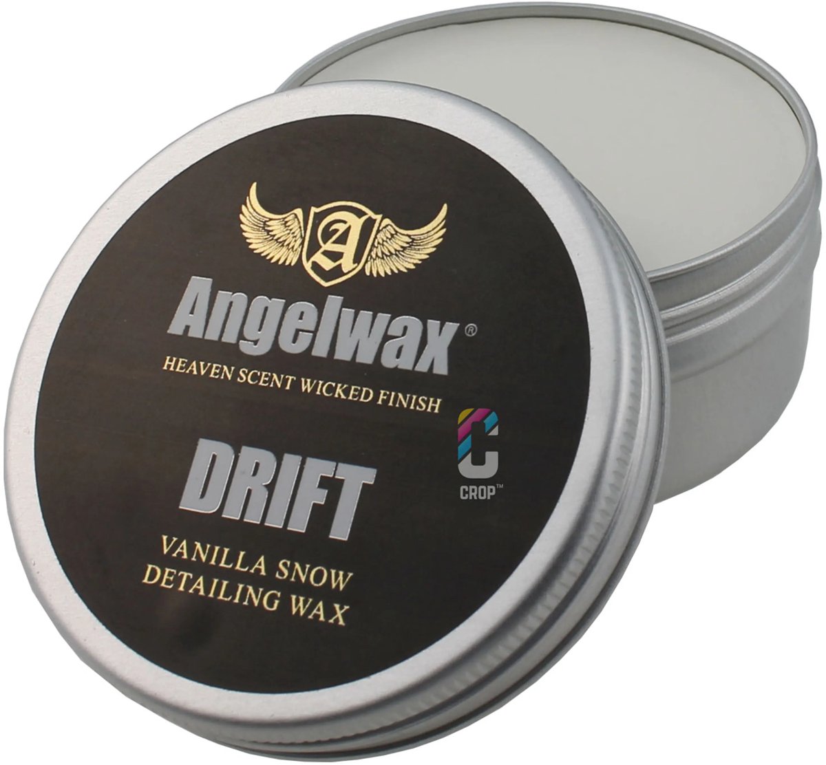 Angelwax Drift 250ml - Vanilla white paste wax - Carnauba wax voor witte lakken