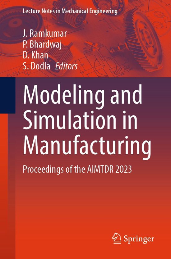 Engineering (R0) - Modeling and Simulation in Manufacturing - cover