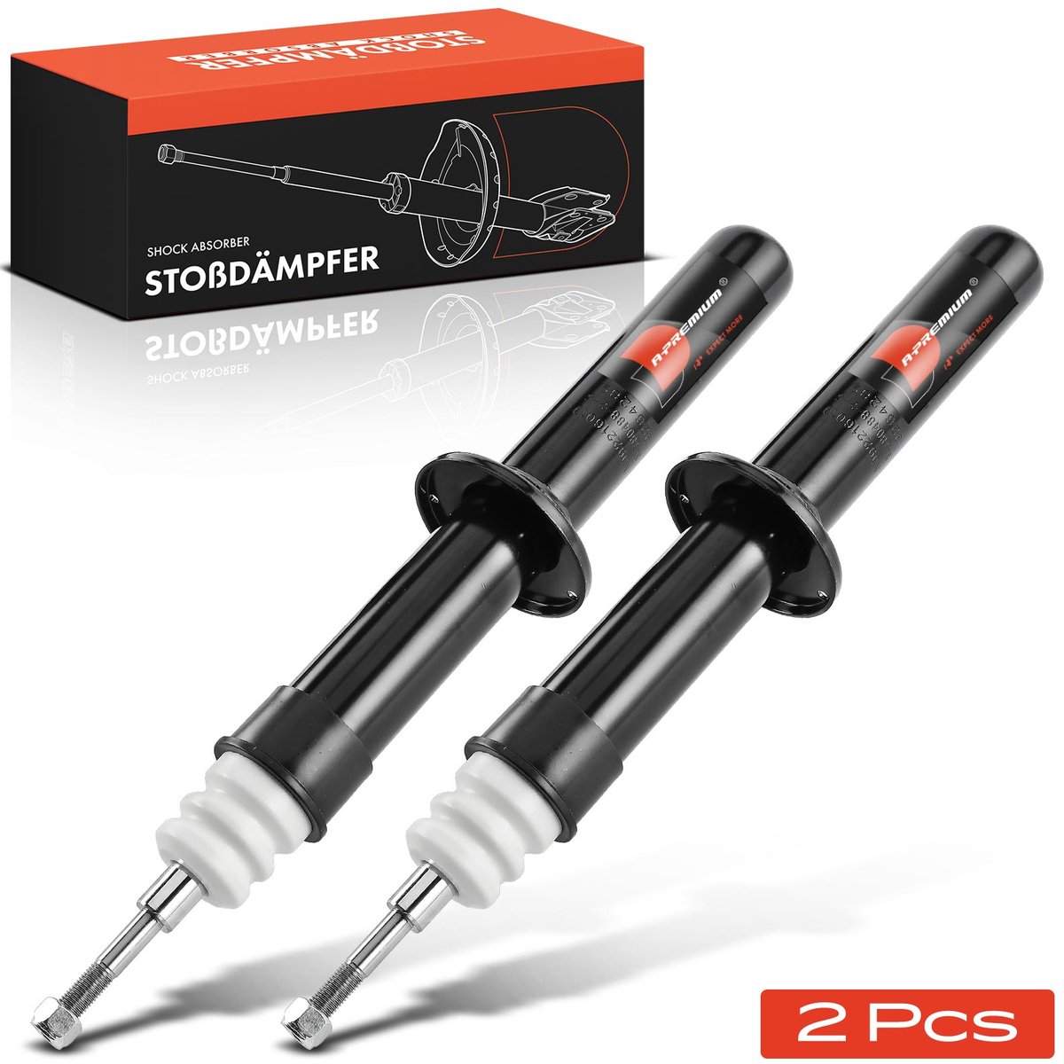 Frankberg 2x Demper Vooras voor BMW X5 E70 X6 E71 E72 30L 44L