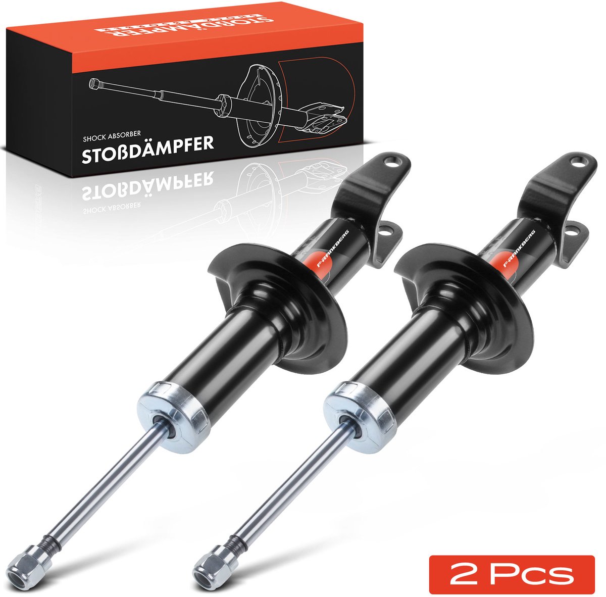 Frankberg 2x Demper Achteras voor Subaru