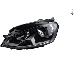 Koplamp Rechts - Autolamp Vervanging - Auto Verlichting - Halogeen H7/H15 - Voor Golf VII - Helder