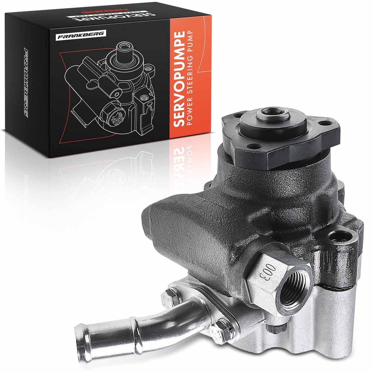 Frankberg 1x stuurbekrachtigingspomp hydraulisch voor MG