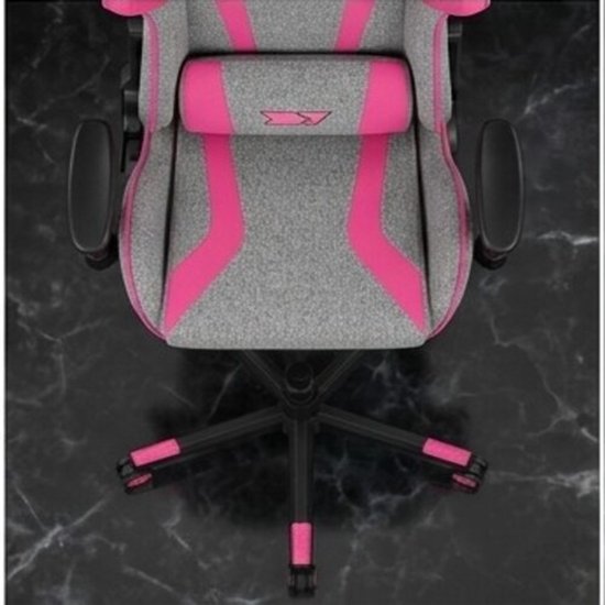Ergonomische Gaming Stoel DR90 Pro - Grijs - DR90 Pro – Grijs/Roze | - Medahomestore — afbeelding 4