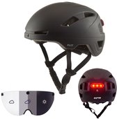 GO-OFF PILOT Casque de vélo – visière automatique