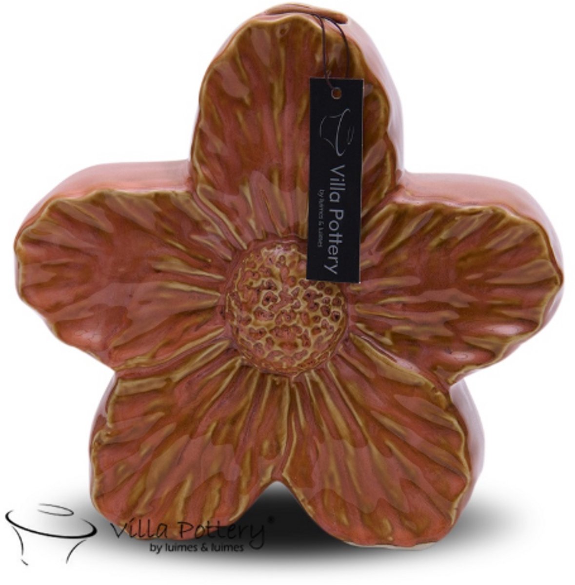 Villa Pottery Vaas - Villa Pottery - Woondecoratie - Keramiek - Decoratie - Voorjaarscollectie - Olivia 1_4 Orange Oranje