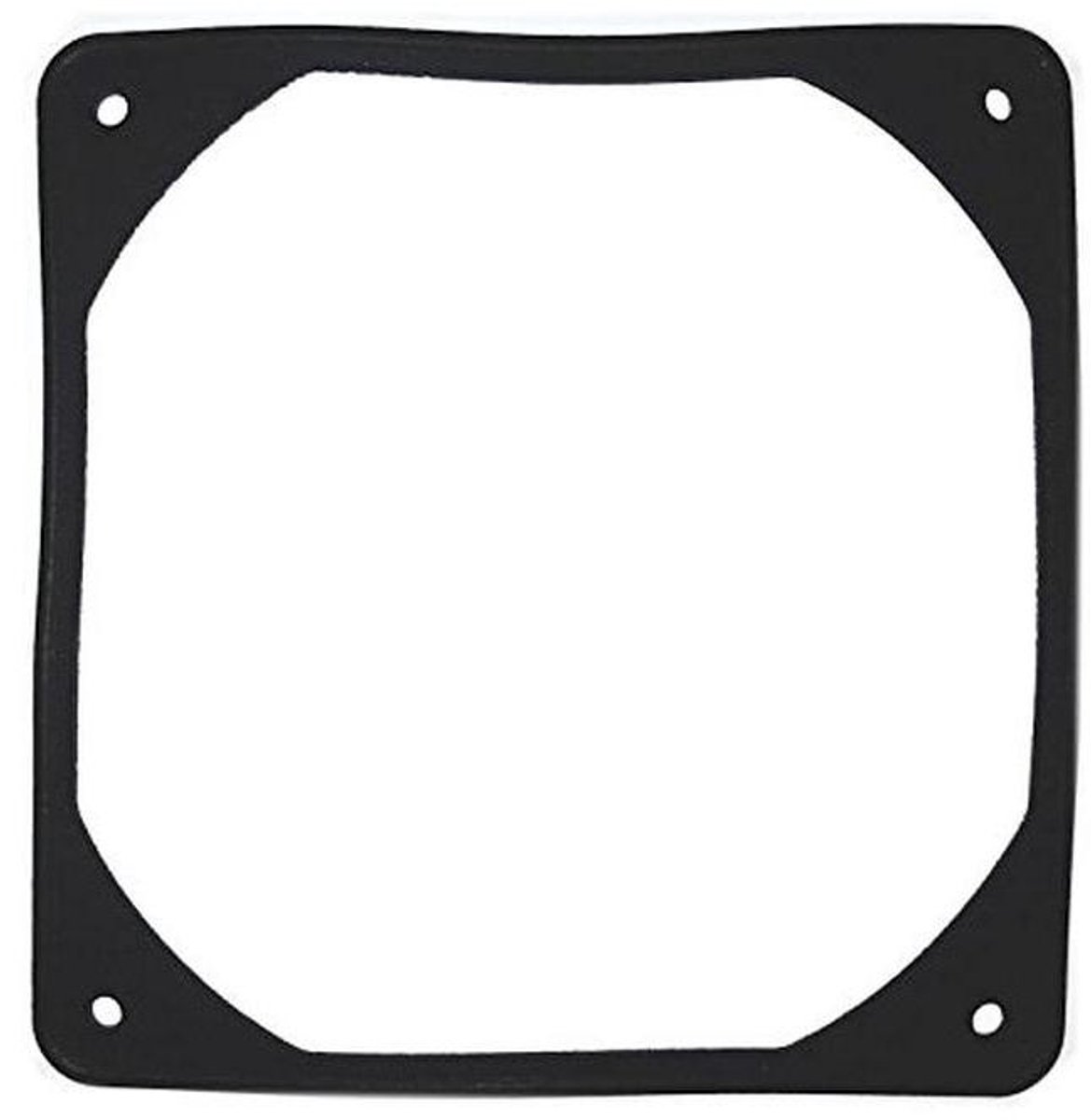 Ventilator Pakking - Trillingsdemper Rubber - Stille PC - Universeel 80mm - 8 cm - Zwart