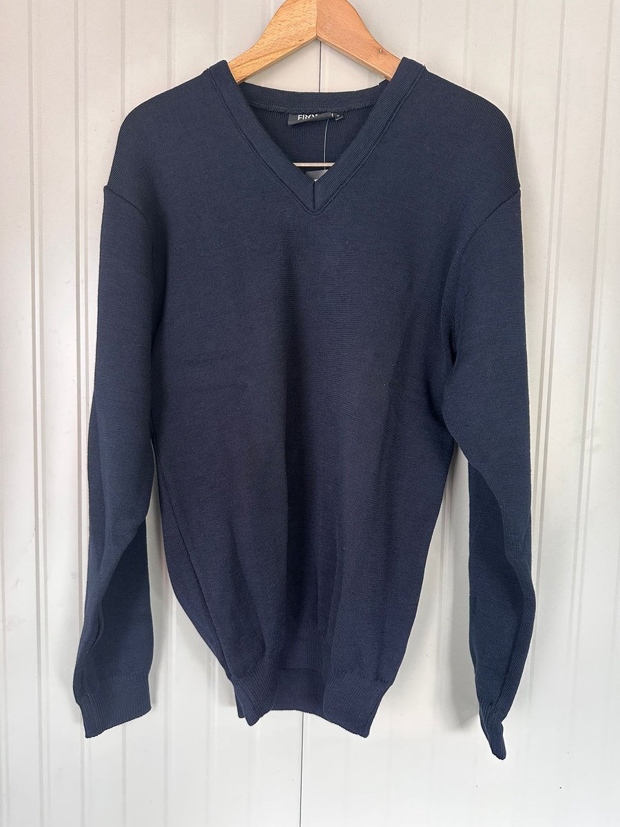 From Scratch pullover trui werktrui | Navy | Maat M