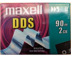 Maxell 4mm Data Tape Cartridge DDS Helical Scan 90M