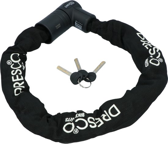 Dresco Kettingslot 90cm - ø10.5mm - ART 4 keur- Zwart van Dresco — afbeelding 2
