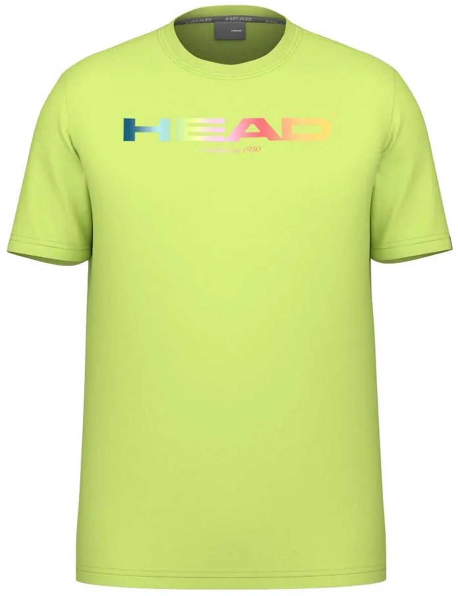 Head Racket Rainbow T-shirt Met Korte Mouwen 2XL Man Lightlime
