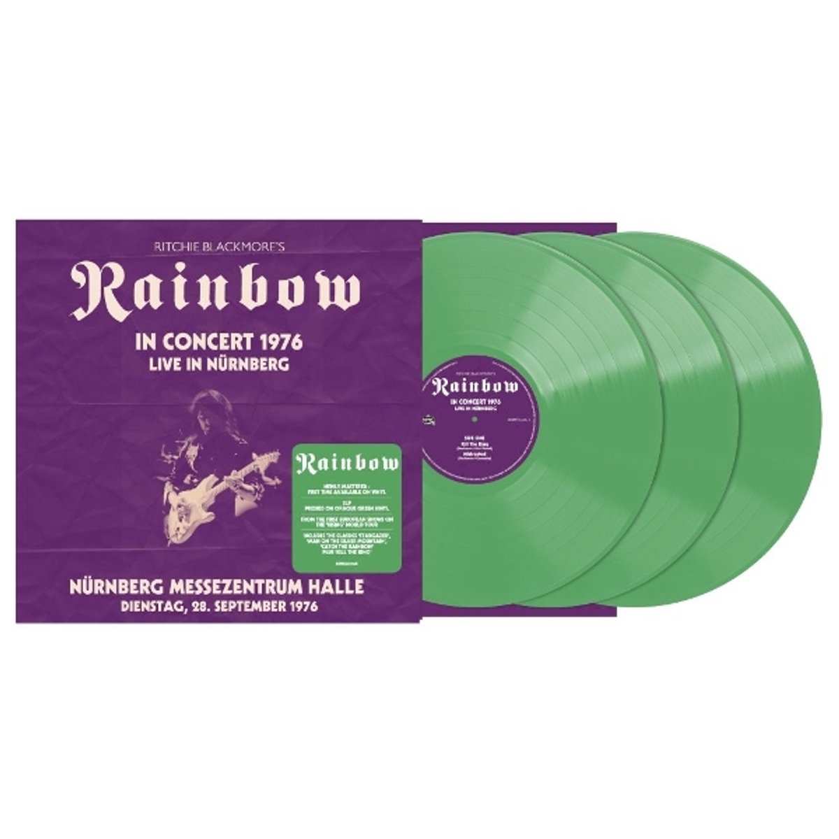 Ritchie Blackmore's Rainbow - Live in Nurnberg 1976 - Nurnberg Messezentrum Halle 28.9.1976 (LP)