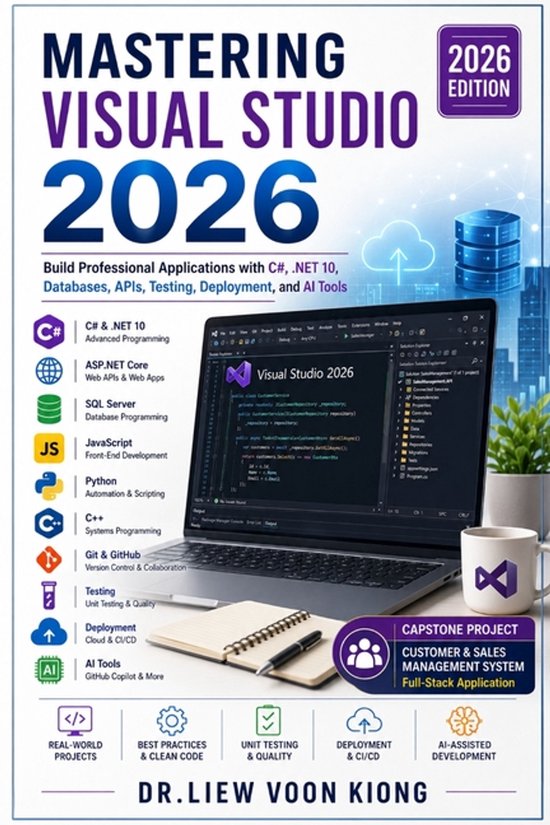 Mastering Visual Studio 2026 - cover