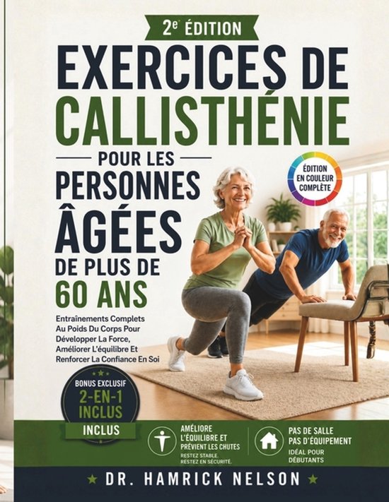 Exercices De Callisthénie Pour Les Personnes âgées De Plu ... - cover