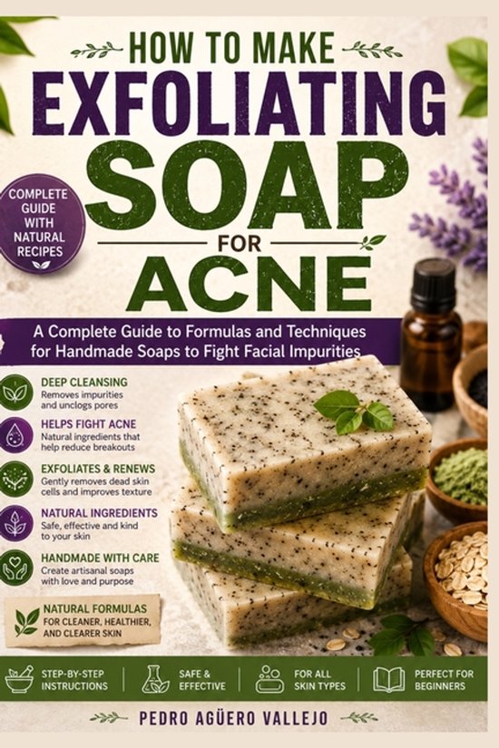 How to Make Exfoliating Soap for Acne - cover