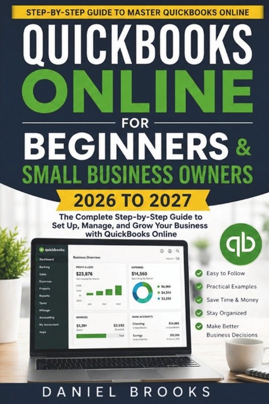 QuickBooks Online for Beginners and Small Business Owners 20 ... - cover