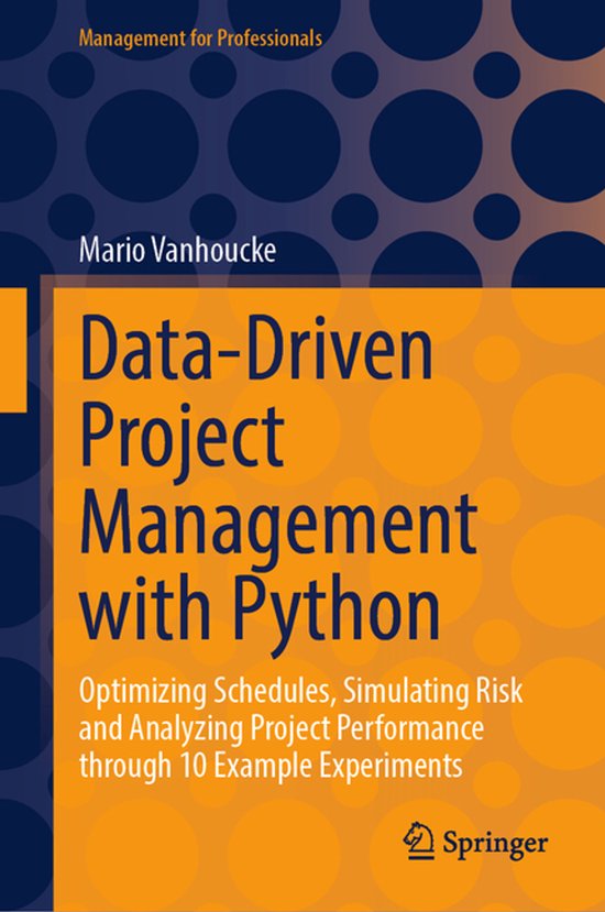 Management for Professionals- Data-Driven Project Management ... - cover