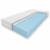EFKO - Koudschuim Matras 90x200 – Omkeerbaar – 7 Zone Orthopedisch – 20 cm – Anti-Allergisch – Afritsbare Wasbare Hoes – OEKO-TEX