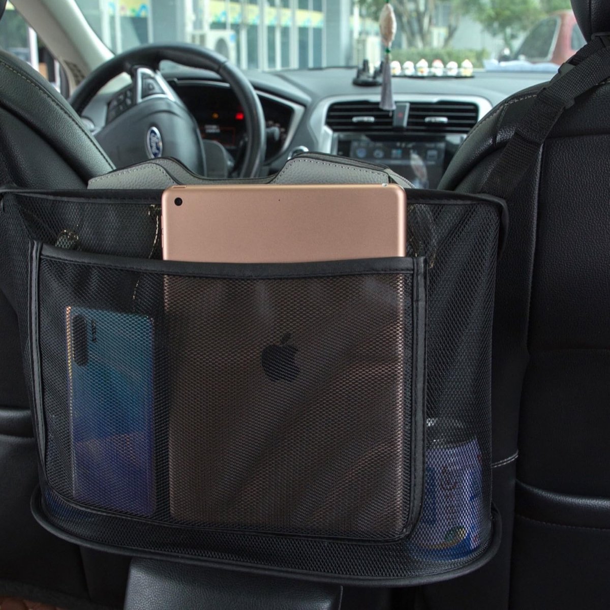Dailygoods- Auto-Organizer Grote Capaciteit - Auto-Opbergtas - Handtashouder - Achterbank-Organizer - Autostoel-Organizer - Waterdicht Materiaal - Autotas