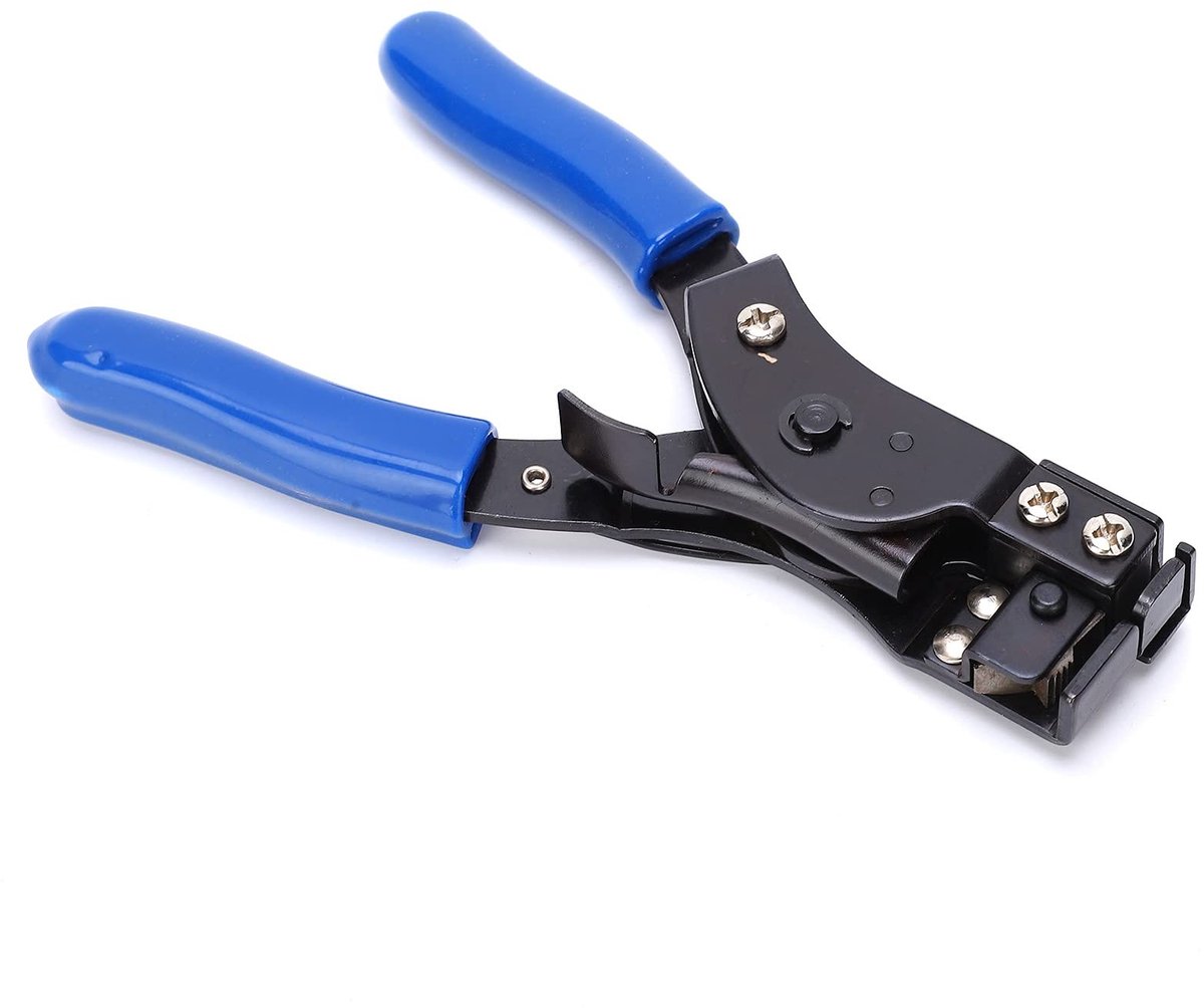 Dailygoods- Kabelbinders - Ergonomische Kabelbinder Pliers - Carbon Staal - Voor 2.4-9mm - Automatische Snijfunctie - Duurzaam en Comfortabel - Kabelbinderspanner