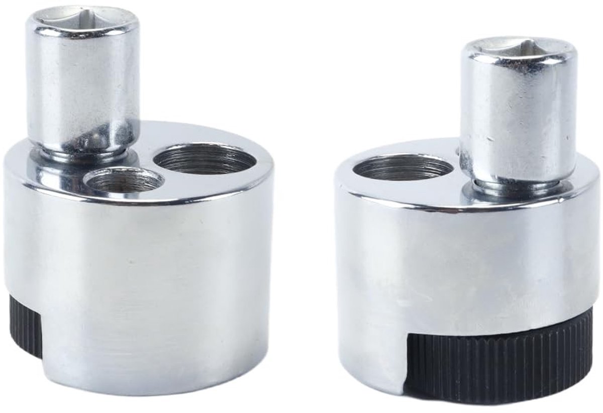 Dailygoods - Smalle Bout Extractor Installer - Gelegeerd Staal - Duurzaam en Compact - 1/2 Inch Aandrijving - Geschikt voor M5 tot M18 Bouten - 53x66mm