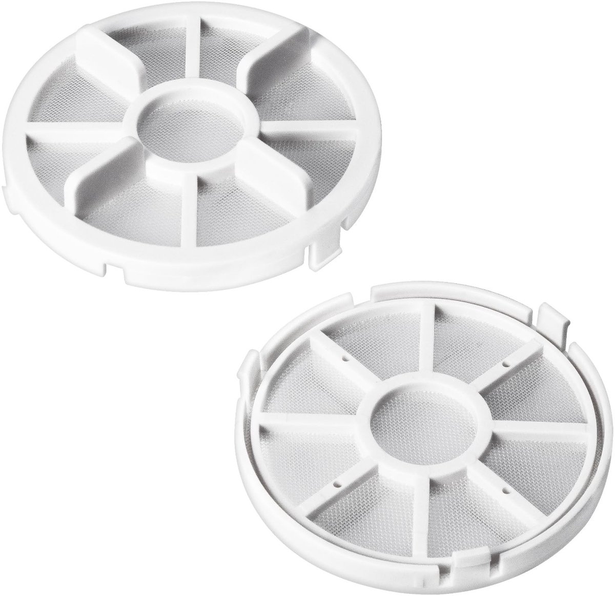 Dailygoods- Filtervervanging 2 Stuks - HEPA-filters - Compatibel met Dreame L10s Pro Ultra/L40 Ultra/X40 Ultra - Duurzaam - Beschermt vacuümmotor - Filtert 99,98% deeltjes - HEPA-filter