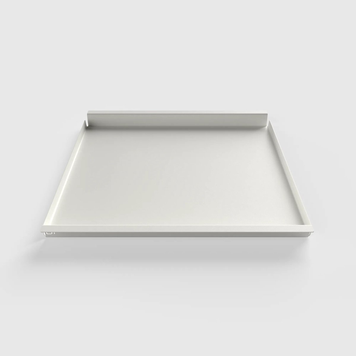 Hocker Dienblad Vierkant - Wit - 80x80 cm - Aluminium - Indoor en Outdoor