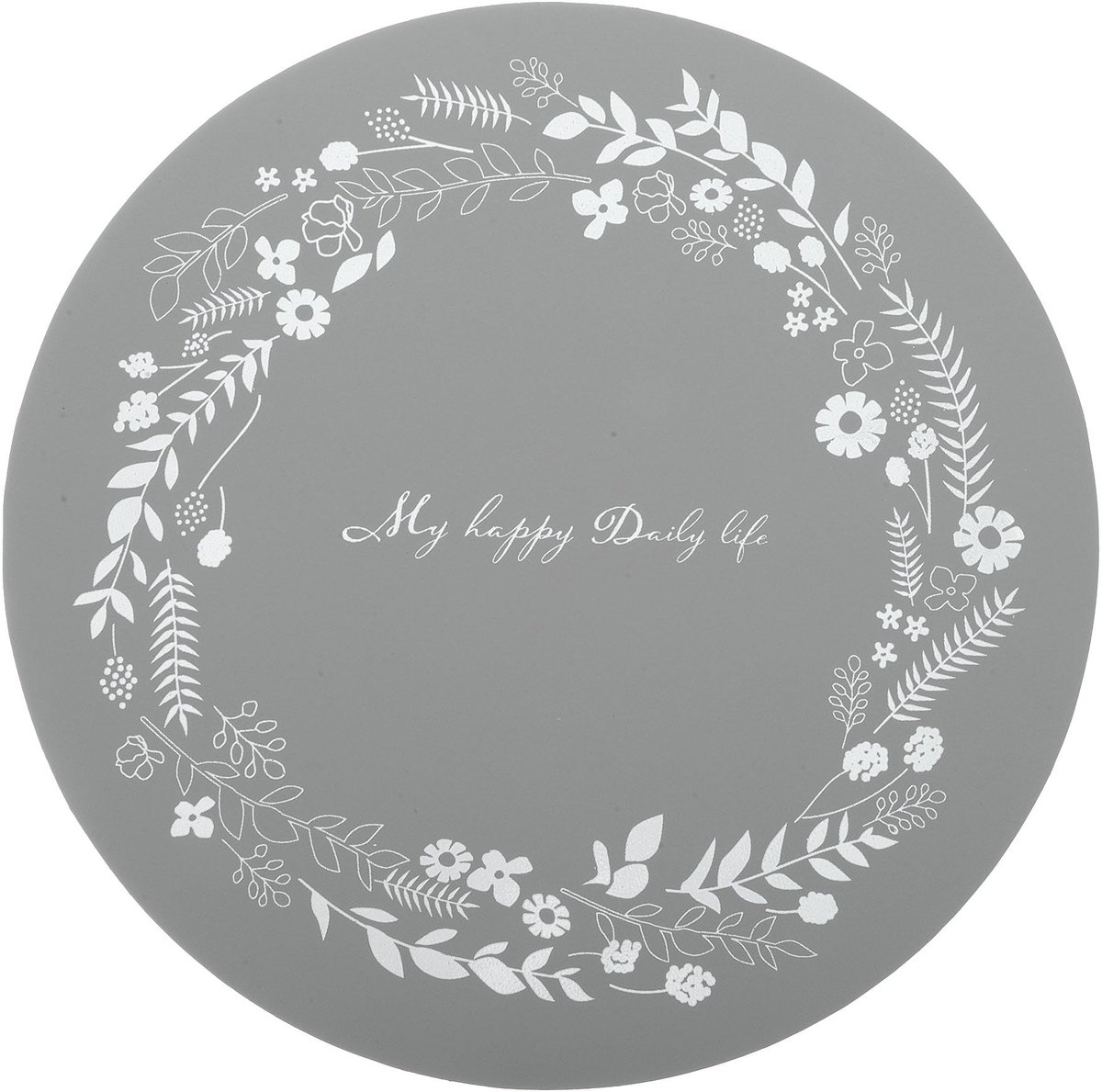 Dailygoods- Keukenmat Hittebestendig - Inductiekookplaat Beschermmat - Antislip Ontwerp - Duurzaam Materiaal - 24 cm - Bescherming tegen Krassen - Kookplaatmat
